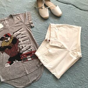 l.e.i tatum high rise shorts